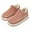 X1 Pink, variant on Ticikt Women Men Ankle Bootie Slipper Plush Warm Indoor Outdoor Shoes Comfy Fleece Lined Memory Foam Slipper with Anti-Slip Sole,Color:Coffee,Size:40（40-41）