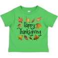 thumbnail image 3 of Inktastic Happy Thanksgiving Fall Leaves Boys or Girls Toddler T-Shirt, 3 of 5