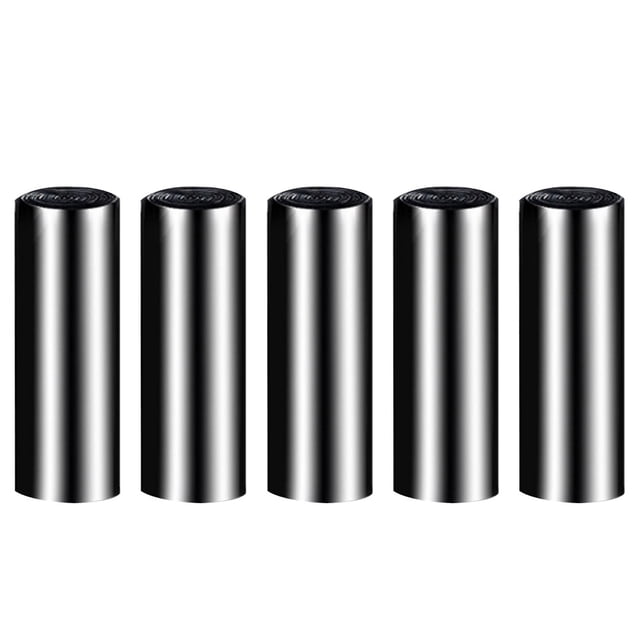 Bolsa de basura, 5 rollos de 80x60 cm de espesor Bolsa de basura portátil Bolsa de basura grande de alta capacidad