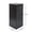 Black 72B, variant on Tall Square-Column End Table 33.75 Black MGO Wood-Like Distressed Finish for Indoor Outdoor Patio Furniture Mix with Different Heights