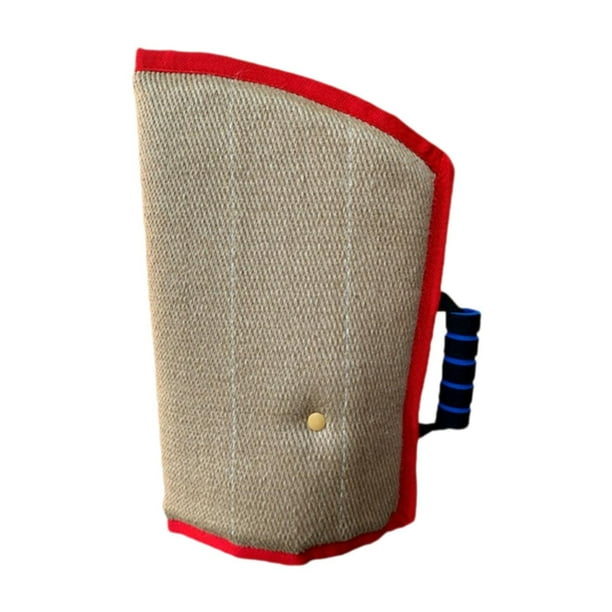 Funda antimordeduras para perros, suministros pesados para animales resistentes a las mordeduras, protección para el entrenamiento, perro borde rojo