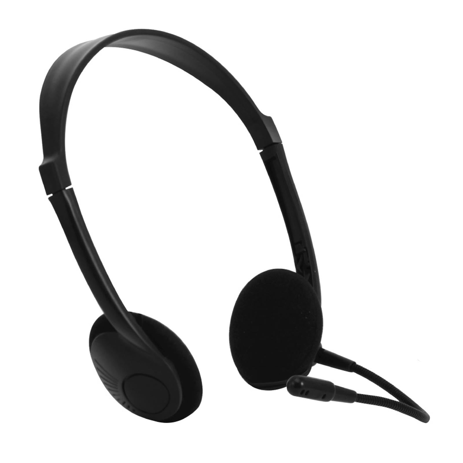 Zenex Stereo Headphones with Volume Control and Microphone