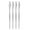 Silver, variant on Seafood Forks Picks for Lobster Crab Nut Stainless Steel Seafood Tools 6.41-inch (4-Piece)