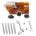 thumbnail image 1 of Chain Sharpener Portable Hand Crank Chain Sharpener Set for Chainsaw Chain Sharpening Fast Accurate Guided Grinding System Wide Compatibility Aluminum Alloy Construction Outdoor , Chain Grinder *1, 1 of 8