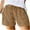 Coffee, variant on Womens Utility Shorts Loose Drawstring Tie Closure Pocket Cargo Style Street Hot Shorts Outdoor Ripstop Shorts