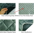 thumbnail image 2 of Self-Heating Pet Blanket for Cats and Dogs - Pet Dog Cat Heating Pad Self Heating Pet Bed - Washable Pet Pads - Safety Heating Thermal Pet Mat - Coffee/L, 2 of 8