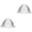 Transparentx2pcs, variant on CATPAN Glass Shade Lamp, Green Floor Lampshade Replacement Vintage Bell Lampshade Light Accessories for Table Lamps Chandelier Fixture
