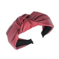 thumbnail image 3 of Women's Sweet Solid Tie Headband Knot Design Hair Hoop Accessory Hairpin, 3 of 8