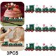 thumbnail image 1 of Juego Tren Navidad 3 Uds. Juguete Adorno Navideño Regalo para Del () Verde, 1 of 5