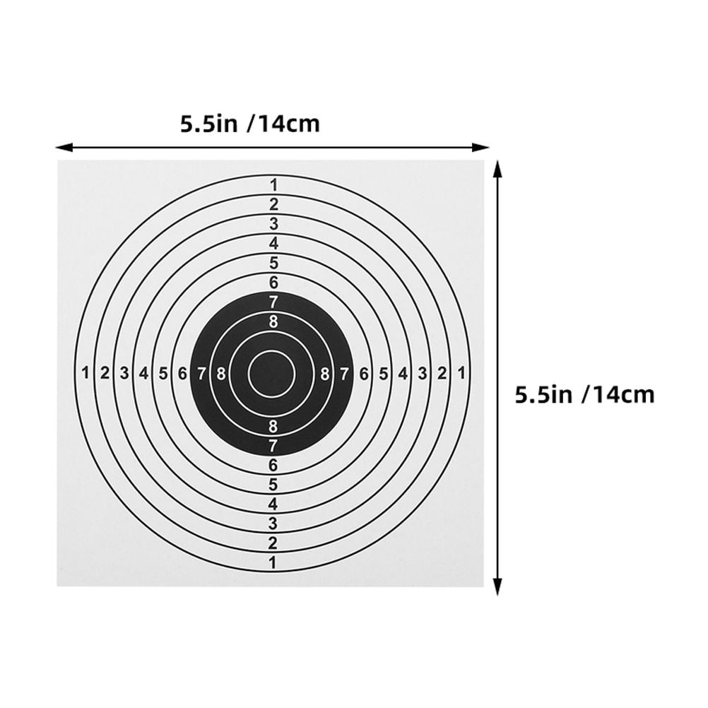 200 Pcs Target Paper Targets for Shooting Shooting Targets Paper Bows and Arrows Targets Convenient Targets Bow Targets