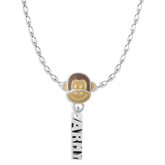 Delight Jewelry Army Mia Monkey Charm Necklace