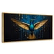 thumbnail image 1 of Cuadro Decorativo Marco Flotante Canvas Revolution Colibrí Destellos 120x60 Marco Dorado, 1 of 3