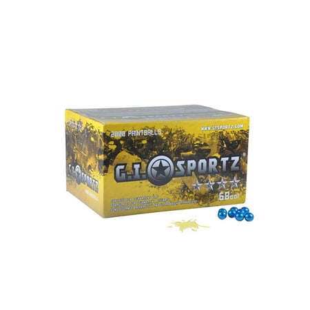 GI Sportz 4 Star Paintball Case 100 Rounds - Yellow