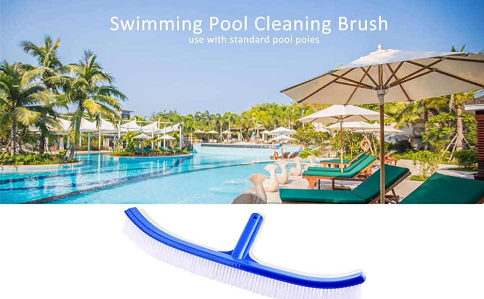 Black+Decker 18 Inch 360 Degree Round Swimming Pool Cleaning Brush  Accessory - Bed Bath & Beyond - 35631763