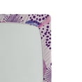 thumbnail image 2 of Ambesonne Purple Fitted Sheet, Watercolor Flower Art, Queen Size, Blue Pink, 2 of 2