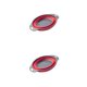 thumbnail image 1 of Escurridor de doble capa Cateissary colador plegable almacenamiento de frutas y verduras Rojo 2piezas, 1 of 6