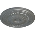 thumbnail image 3 of Ekena Millwork 20 1/2"OD x 1 7/8"P Alexa Ceiling Medallion (Fits Canopies up to 2 7/8"), Hand-Painted Platinum, 3 of 6