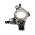 thumbnail image 2 of KarParts360 For Kia Cadenza/Optima 2014 2015 2016 Steering Knuckle | Steel Material | Black Color | Cast Construction | 2 Caliper Mounting Hole | Replacement For 517163S110, 2 of 5
