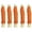 Orange, variant on BESTSKY 5Pcs Rabbit Chew Toys,Bamboo Rolls Rabbit Toys,Eco-Friendly Bamboo Chew Rolls Guinea Pig Toys,Orange