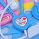 thumbnail image 4 of FELTECHELECTR Juego de herramientas de doctor para niños, juego de simulación, juego de rol, estetoscopio médico con maletín para niños pequeños, niños y niñas (azul), 4 of 7