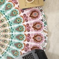 thumbnail image 7 of Round Tapestry Wall Hanging Ombre Hippie Mandala Bohemian Hippy Intricate Indian Tapestries Tablecloth 60 Inches, 7 of 7