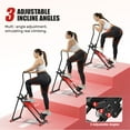 thumbnail image 6 of 2-in-1 Exercise Bike & Stair Climber Combo,Compact Folding Cardio Exercise Machine for Home Gym Use,Stationary Bike Stair Stepper for Full Body Workout, 6 of 14