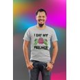 thumbnail image 3 of Halloween I Eat My Feelings Zombie Brain Mens T Shirt, 3 of 5
