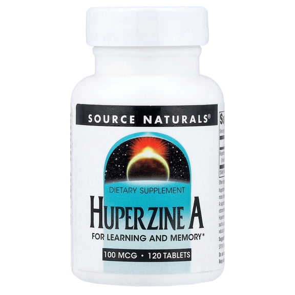 Source Naturals Huperzine A- for Learning and Memory* - 100 mcg 120 Tabs