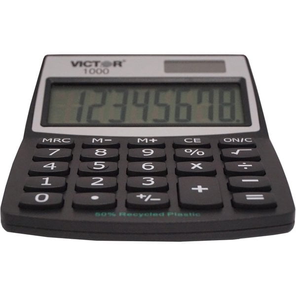 1Pack Victor 1000 Calculator, Desktop, 8 Digits