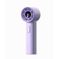 thumbnail image 1 of weibbin Portable Handheld Fan with Digital Battery Display USB Rechargeable Mini Fan Strong Wind for Travel Commute Outdoor 100 Speed, 1 of 7