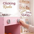thumbnail image 5 of Pirecart Toddler Play Kitchen, Wooden Corner Pretend Toys Playset with Realistic Lights & Sounds, Microwave Oven, Washer and Cooking Accessories, 5 of 11