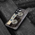 thumbnail image 4 of WIRESTER Shockproof Soft Rubber Cover Case for Samsung Galaxy S25 6.2" 2025, Retro Clear Cassette Tape Hip Hop, 4 of 5