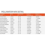 Pollinator Wildflower Mix, 2lb