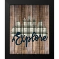 thumbnail image 2 of Allen, Kimberly 12x14 Black Modern Framed Museum Art Print Titled - Explore Woods 2, 2 of 5