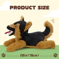 thumbnail image 2 of MorisMos 28'' German Shepherd Stuffed Animal Giant Dog Plush Toy, 2 of 7