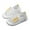 White, variant on Birthday Baby Girls Shoes Shoes for Kids Girls Toddler Shoes Hollow Out Breathable Socks Shoes Soft Sole Non Slip Wear Out Floor Shoes