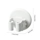 thumbnail image 3 of Soporte de fregona para escoba montado en la pared | Clip de suspensión de cepillo de plástico resistente | Gancho de pared de succión fuerte sin taladro | Organizador que ahorra espacio para baño,, 3 of 6