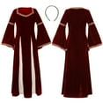 thumbnail image 4 of Toddler Girls' Dresses Festivals Performances Birthday Dress for Girls Size 4-6T,, 4 of 4