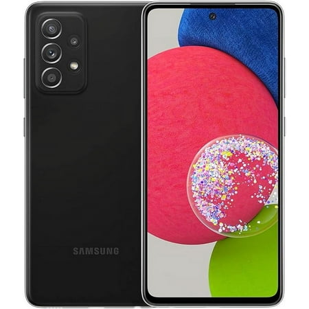 Pre-Owned Samsung Galaxy A52 5G 128GB A526 AT&T SM-A526U1 - Black (Fair)