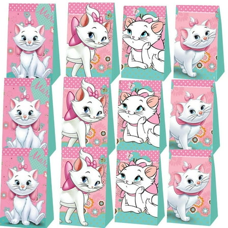 Marie Cat Goodie Bags Party Favor Candy Decorations Treat Supplies Birthday