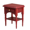 thumbnail image 2 of icolorfuled Vintage Wooden Bedside Table: Mini Nightstand Furniture, 2 of 6