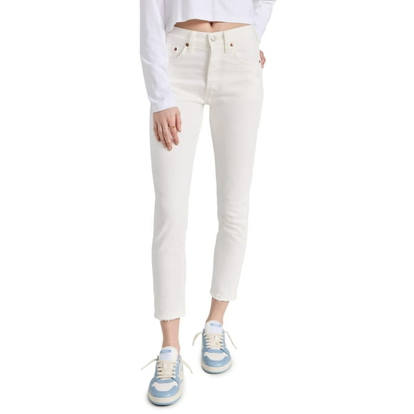 Levis Jeans Skinny Femme Premium 501, (Nouveau) Nuée, 24