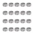 thumbnail image 1 of Uxcell 20 Paquete de Rodamientos de Manga, 8mm de Agujero x 12mm de OD x 6mm de Longitud, Bushings de Hierro Sinterizado Autolubricantes para Uso en Equipos de Maquinaria de Motocicleta, 1 of 5