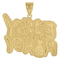 thumbnail image 5 of Auriga Fine Jewelry 10K Yellow Gold Money Bag Easy Money Charm Pendant for Men (L- 44mm W-44.4mm), 5 of 5