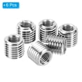 thumbnail image 3 of Unique Bargains Adaptateurs de Filetage Manchon Réducteur Écrou M16 * 2 Mâle à M10 * 1,5 Femelle Réparation Insert Vis Réducteur 15mm 6 Pcs, 3 of 6