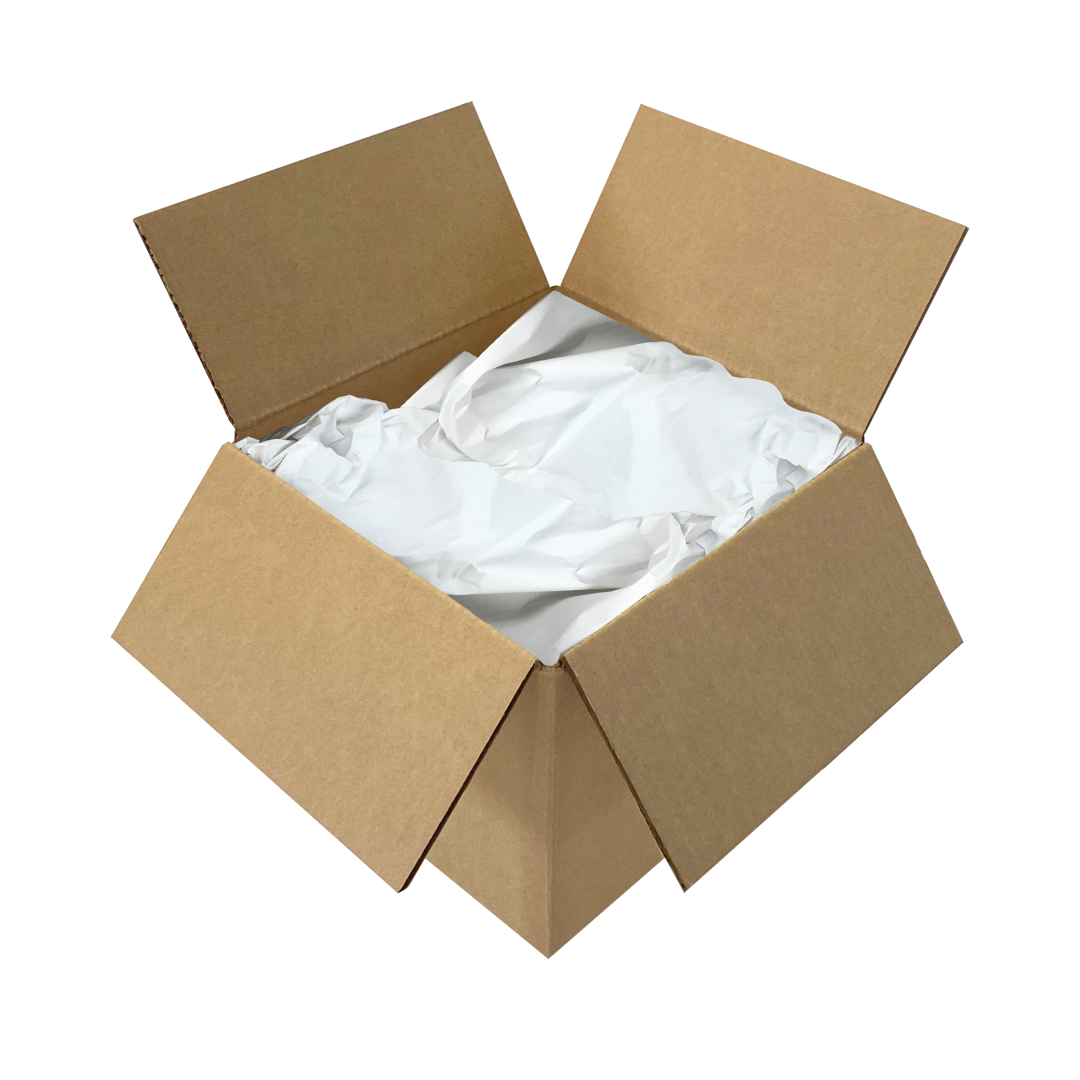UOFFICE Single Wall Standard Shipping Boxes, 12" x 12" x 10", 25 Count, 1 Pack