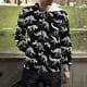 thumbnail image 3 of Sudadera con capucha y cremallera con diseño de dinosaurio y grafiti punk para hombre y mujer, sudadera con capucha y cremallera con estampado 3D, ropa de calle de moda, abrigos, 3 of 5