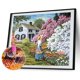 thumbnail image 2 of Cuadros Decorativos Kit de pintura de diamante DIY, paisaje de jardín, cuadro de taladro redondo completo, decoración del hogar Ndcxsfigh Nuevos Originales, 2 of 9