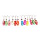 thumbnail image 2 of 12 Uds. Llaveros De Muñecas Rusas Matryoshka De Madera Llaveros De Muñecas Rusas Anidadas Yinane Llavero de gatos, 2 of 8