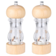 thumbnail image 1 of Molinillo de sal y pimienta de acrílico, molinillo de pimienta manual, molinillo de madera con núcleo de cerámica ajustable, 1 of 5